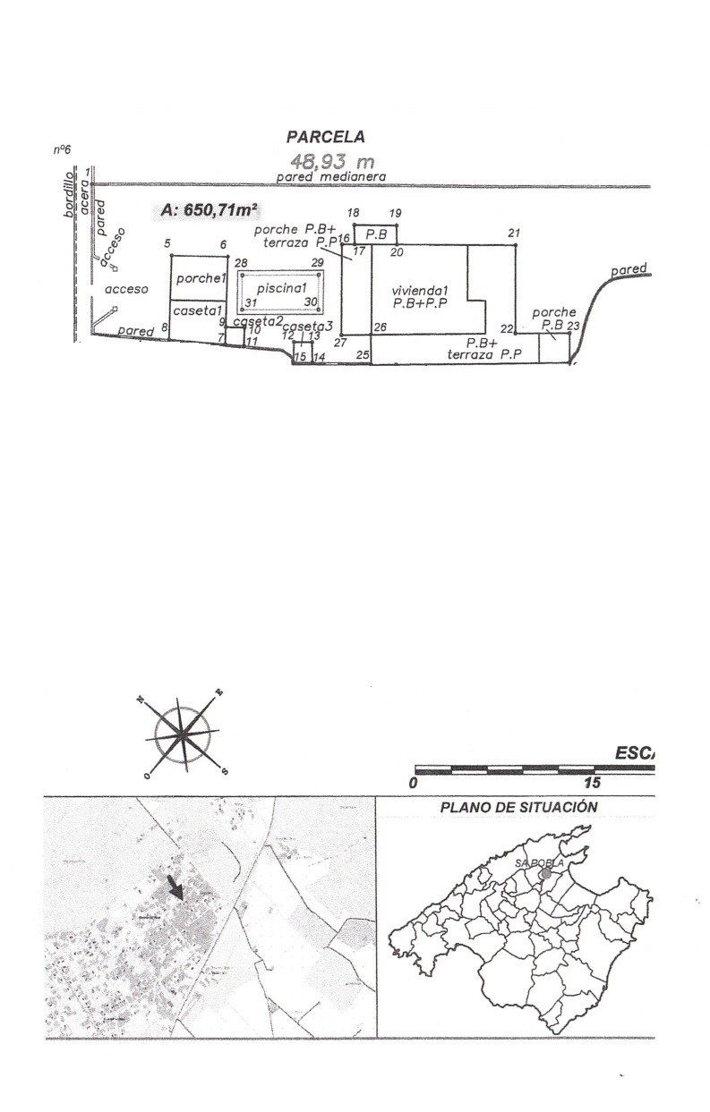 Plano de situación foto